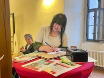 Neues Burg-Ranis-Malbuch der Künstlerin Michelle Ziegenhorn mit Motiven rund um Burg Ranis