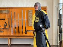 Ritter der Burgfreunde Ranis bei „Das Museum erwacht“ im Museum Burg Ranis